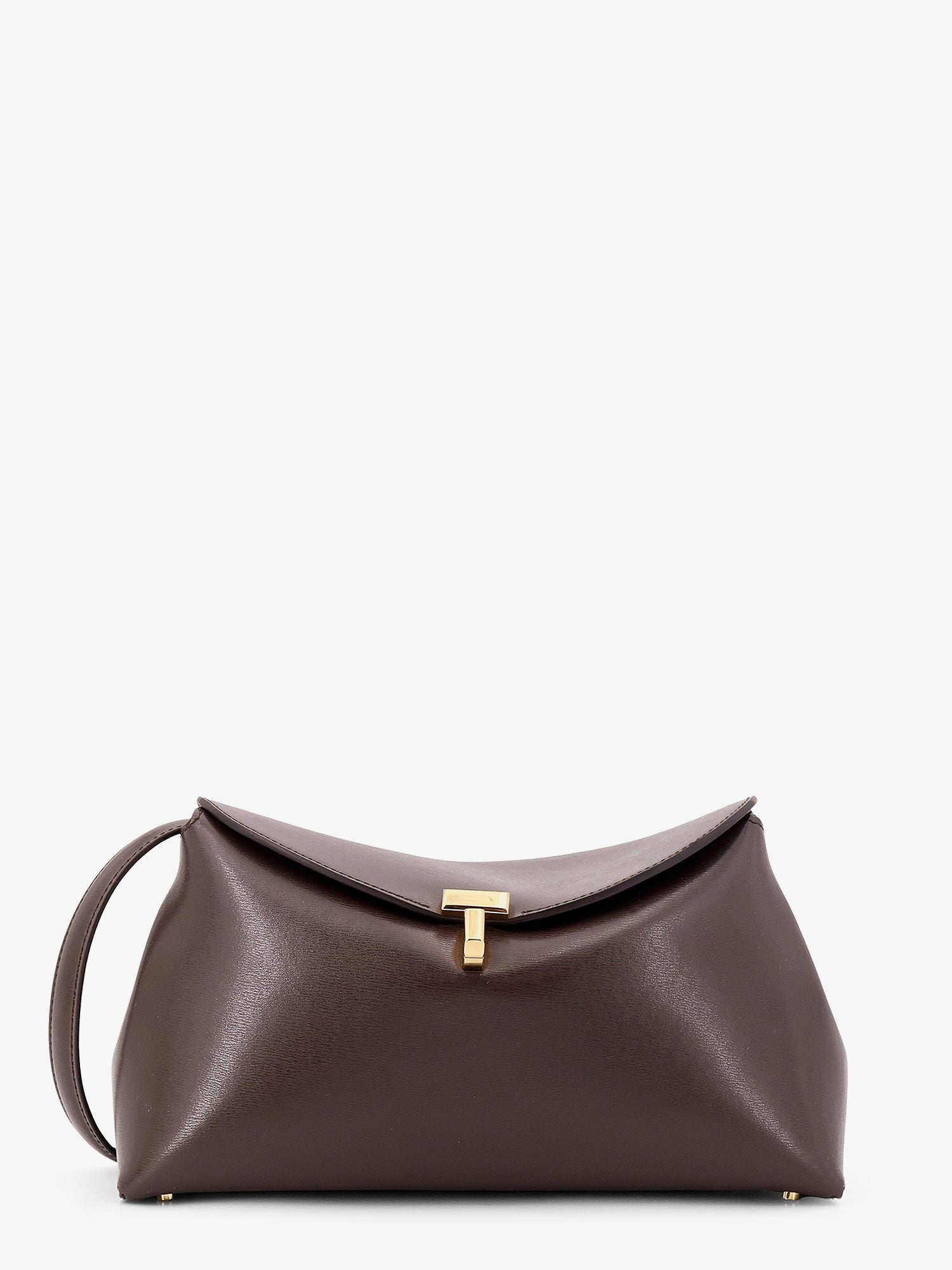 Дамска чанта TOTEME Toteme T-Lock Shoulder Bag Кафяво | 244WAL950LE0025213, 0