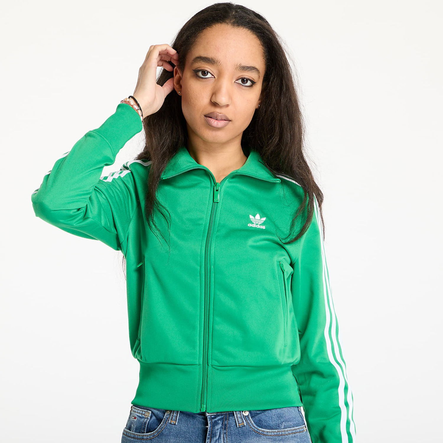 Комплект adidas Originals Firebird Adicolor Track Top Зелено | JC8261, 1