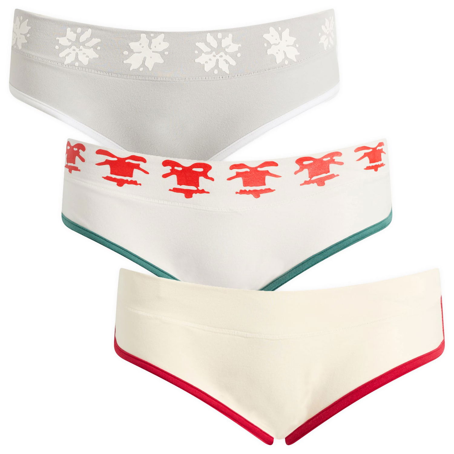 гащички SKIMS CPFM Cotton Jersey Micro Short 3-Pack Unwrap Me Multi Многоцветен | BY-BOY-9773W-UMM, 1