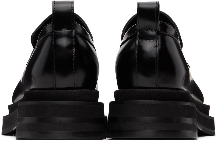 Грижа за обувките Simone Rocha Simone Rocha Heart Toe Platform Loafers Черно | LOF1D-M 0740, 1