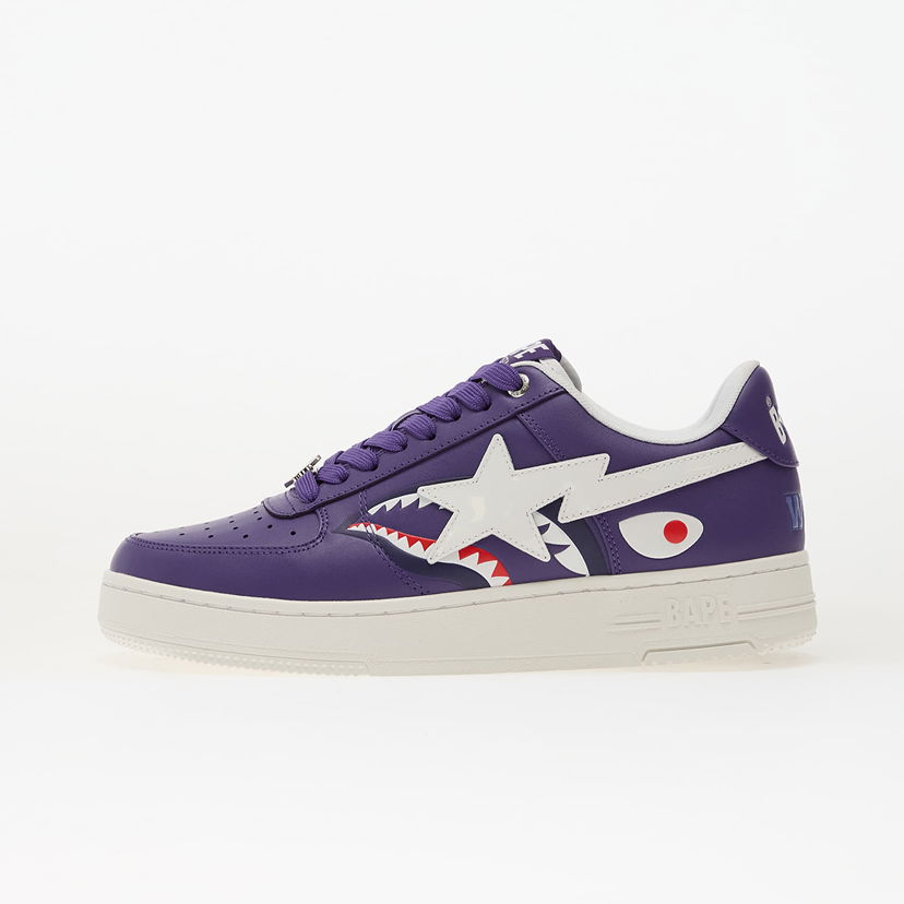 Кецове и обувки BAPE Bape Sta Shark 2 Лилаво | 001FWL801302MPUR