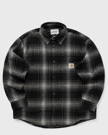 Риза Carhartt WIP Brennan Plaid Shirt Jac Черно | I035324-34J.XX, 2