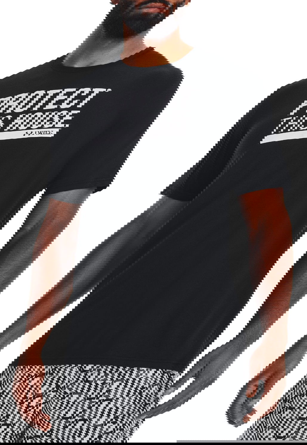 Тениска Under Armour Protect This House Tee Черно | 1379022-001, 0