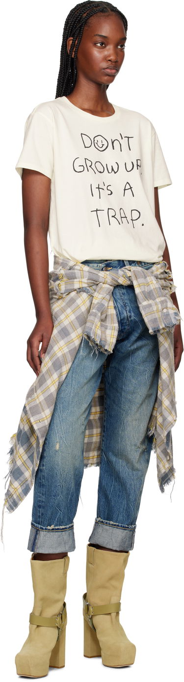 Дънки R13 R13 Crossover Jeans Синьо | R13W2048-734, 3
