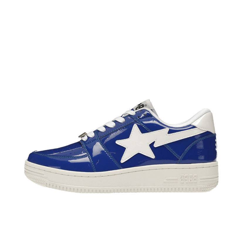Кецове и обувки BAPE Bape Sta Low "Patent Blue" Тъмно синьо | 1G30191010-BLU