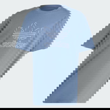 Тениска adidas Originals Adicolor Outline Trefoil Tee Синьо | IR8002, 5