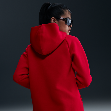 Суитчър Nike Sportswear Tech Fleece Windrunner Full-Zip Hoodie Червено | HV6747-657, 3