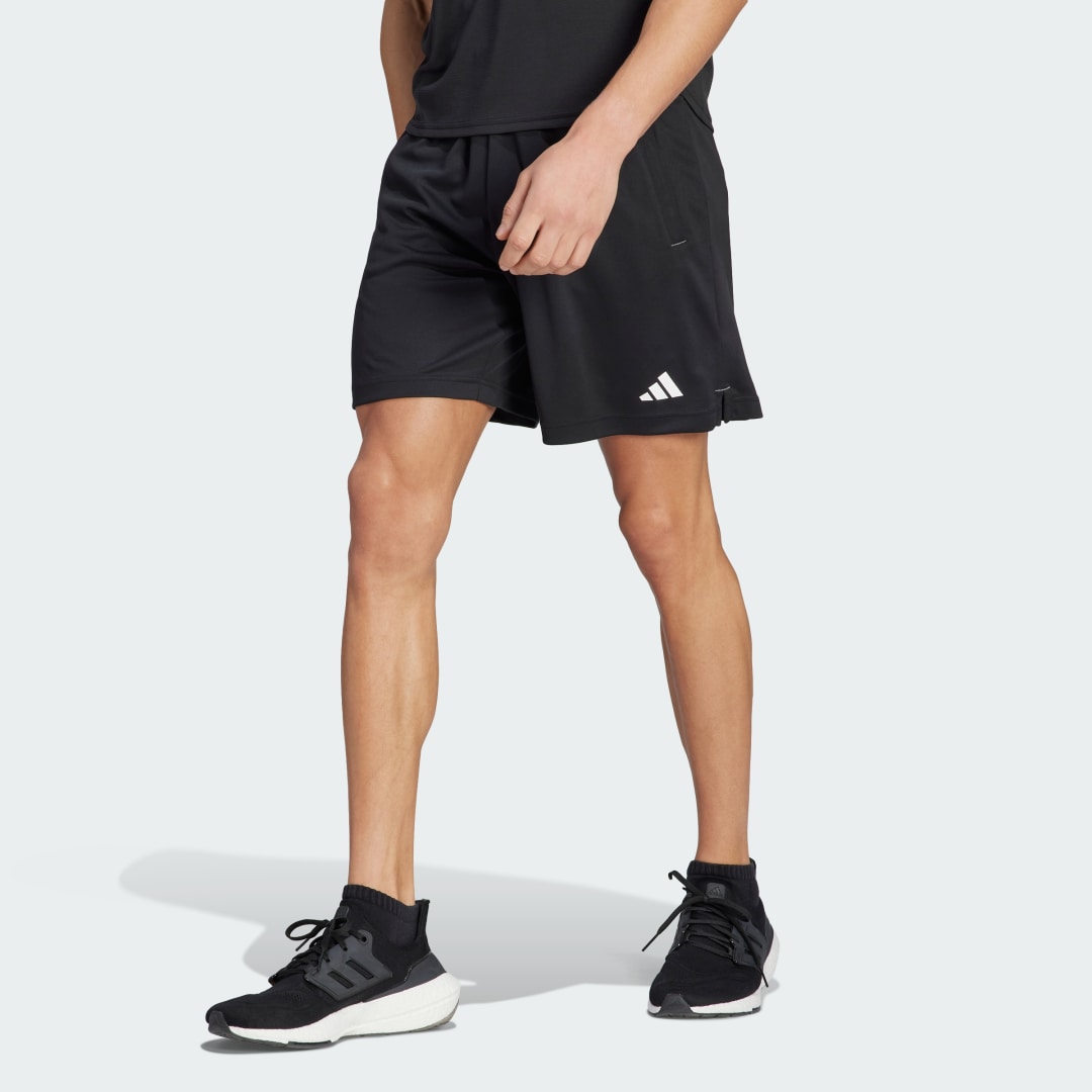 Къси панталони adidas Performance Train Essentials Seasonal Camo Shorts Черно | IJ9609, 1
