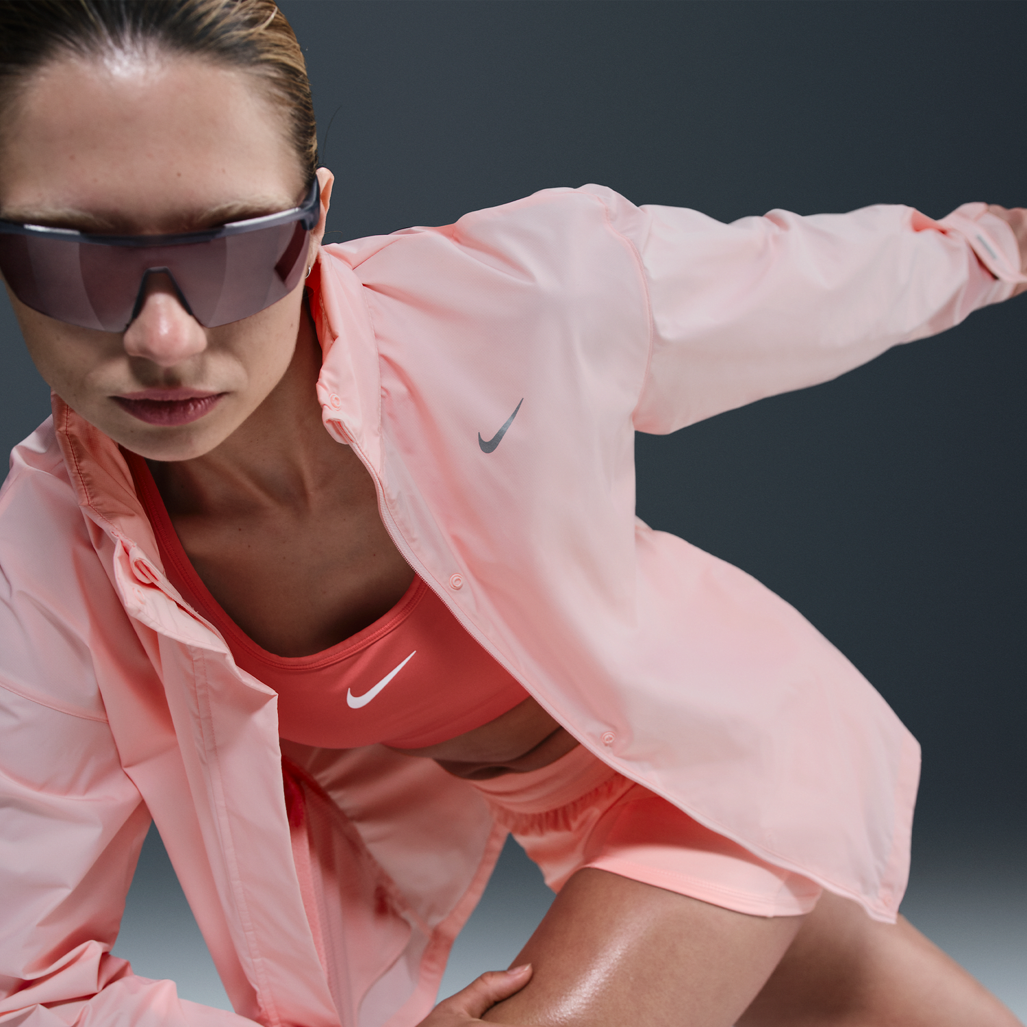 Ветровка Nike Fast Repel Running Jacket Розово | FB7451-607, 1