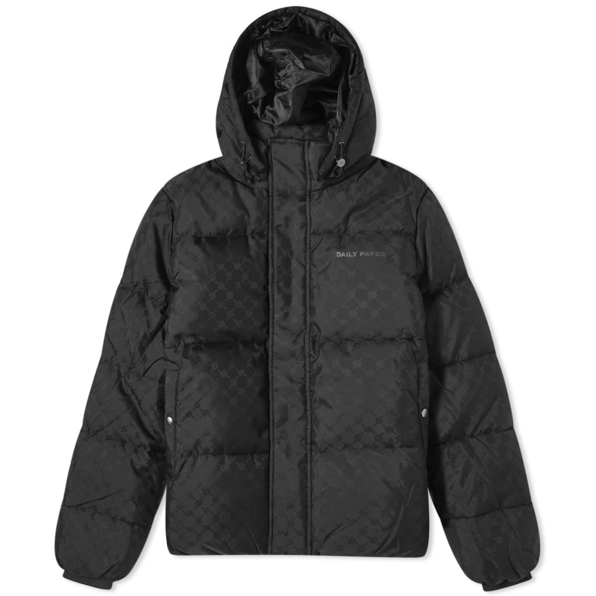 Пухо яке DAILY PAPER Monogram Puffer Jacket Черно | 2323067, 0