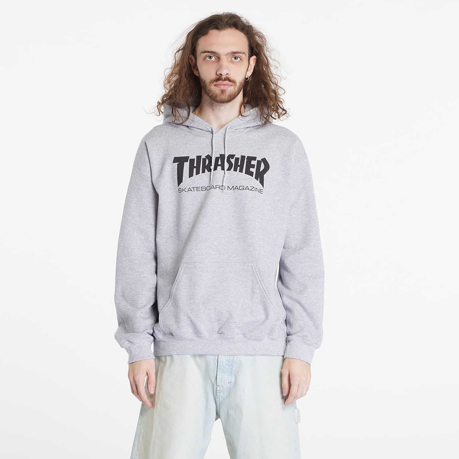 Суитчър Thrasher Skate Mag Hoody Melange Grey Сиво | 113103GY, 0