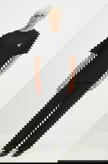 Тениска Carhartt WIP Pocket T-Shirt Черно | I030434.BLACK, 3