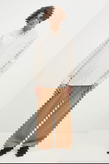 Панталони Carhartt WIP Cotton OG Single Knee Loose Fit Pant Бежово | I033754.2FS4J, 3