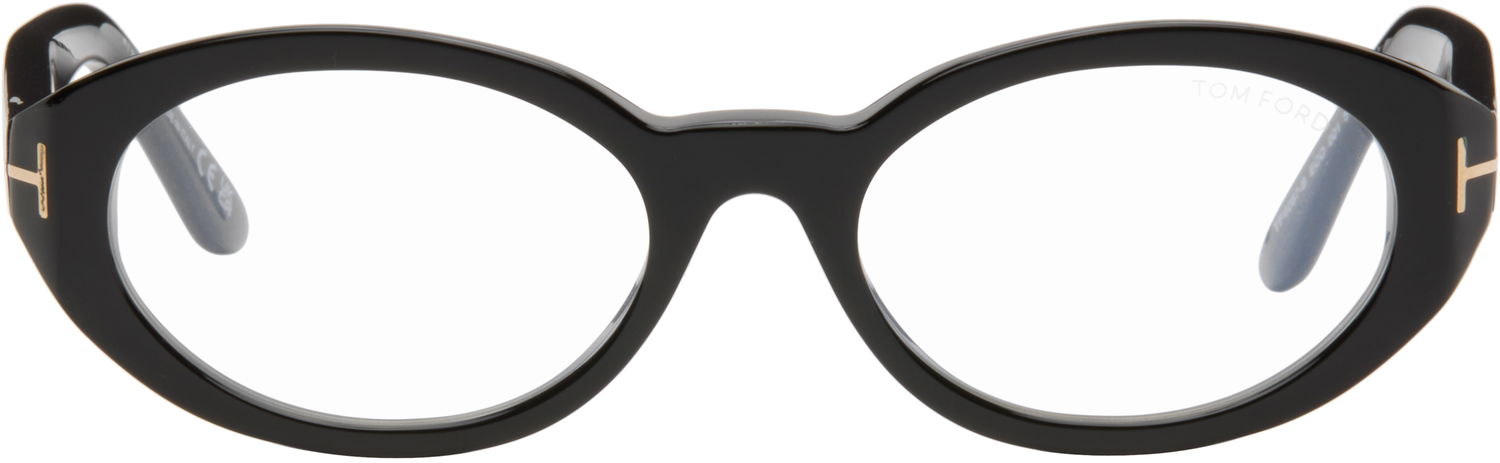 Слънчеви очила Tom Ford Tom Ford Oval Glasses Черно | FT6067-B_54001, 0