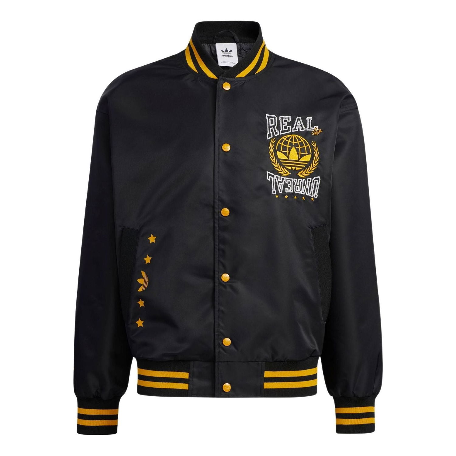 Яке бомбър adidas Originals Woven Bomber Jacket Черно | HY1357, 0