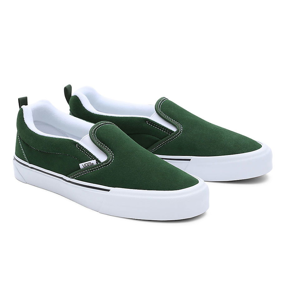 Кецове и обувки Vans Chaussures Knu Slip Зелено | VN0009QDBGN, 0