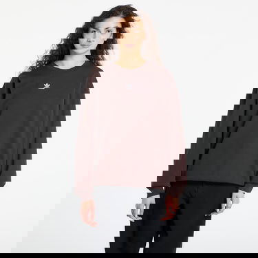 Суитчър adidas Originals Essentials Oversized French Terry Sweatshirt Кафяво | KD9120, 0