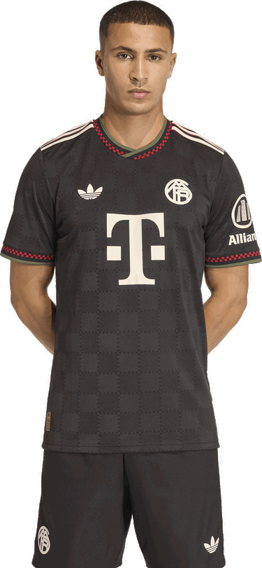 Фланелка adidas Performance FC Bayern Munich 25/26 Third Authentic Jersey Черно | KE6802, 4