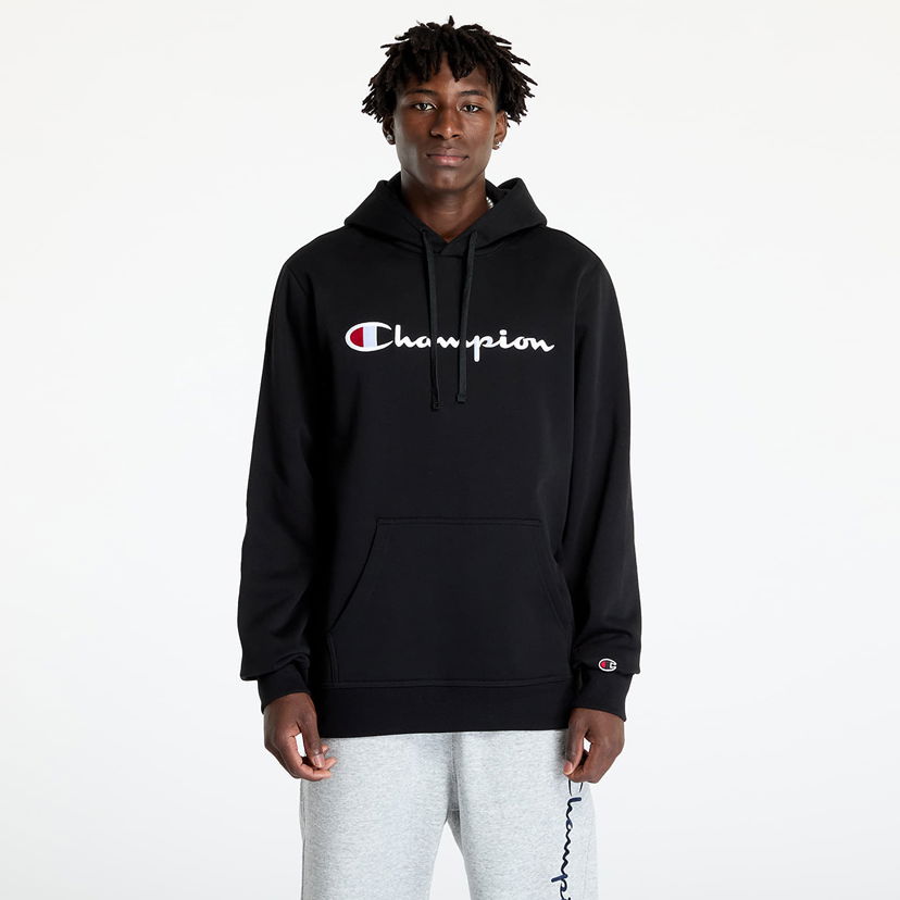 Суитчър Champion Hooded Sweatshirt Black Черно | 220253 CHA KK001