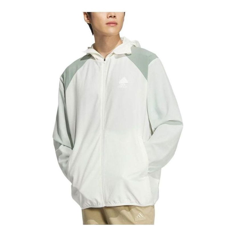 Ветровка adidas Originals Woven Colorblocked Jacket Бяло | JJ1304