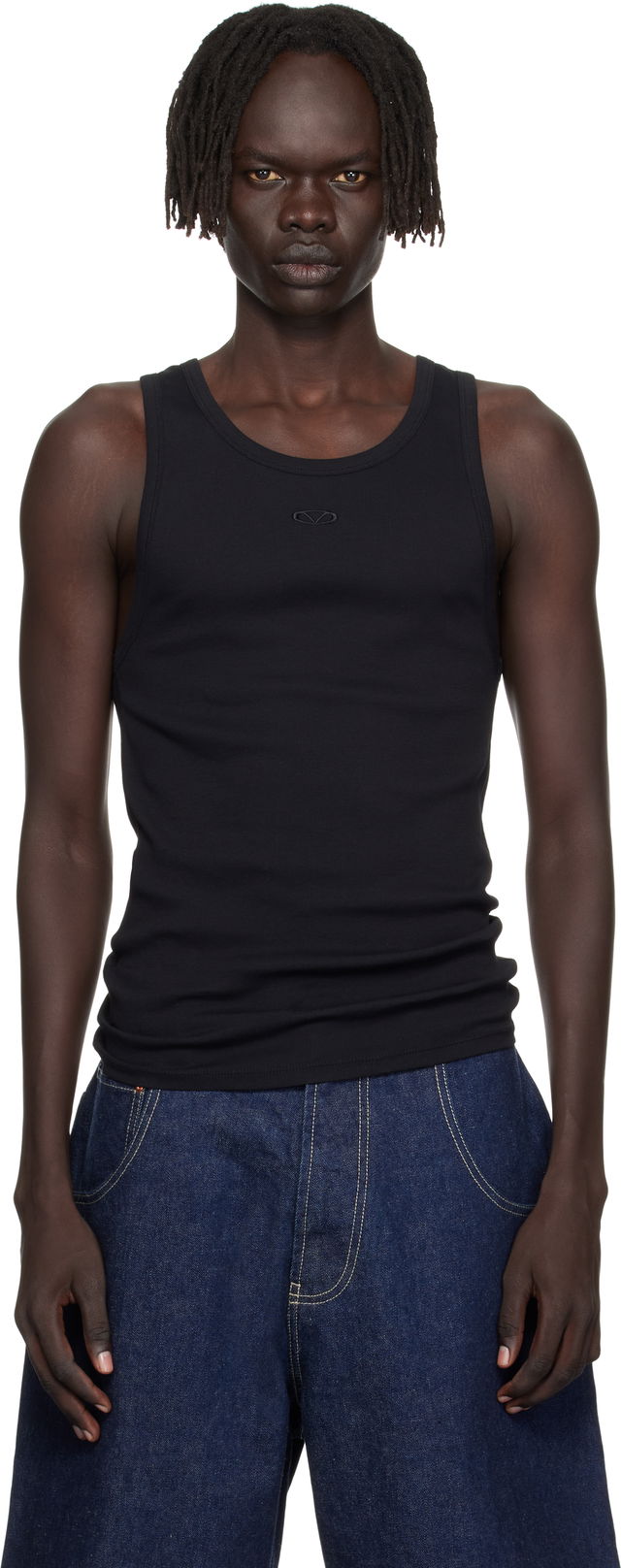 Vetements Oval Logo Tank Top