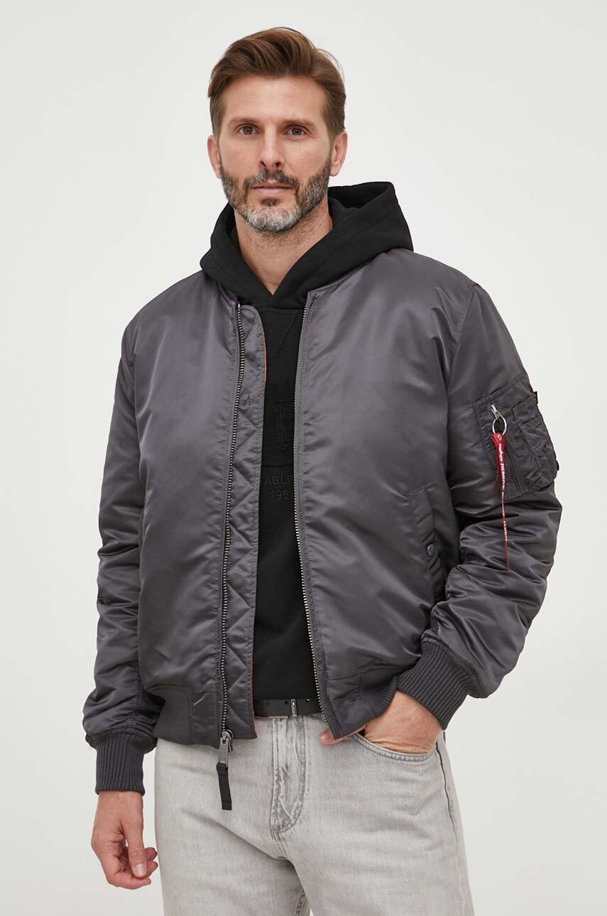 Яке бомбър Alpha Industries Alpha Industries MA-1 VF 59 Bomber Jacket Сиво | 191118.684, 0