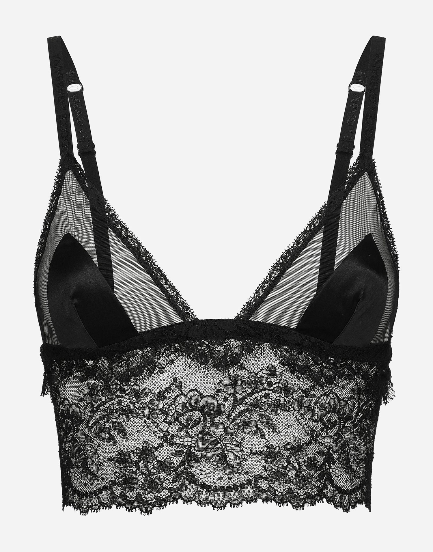 Сутиен Dolce & Gabbana Lace Bralette Черно | O7C46TONO23N0000, 0