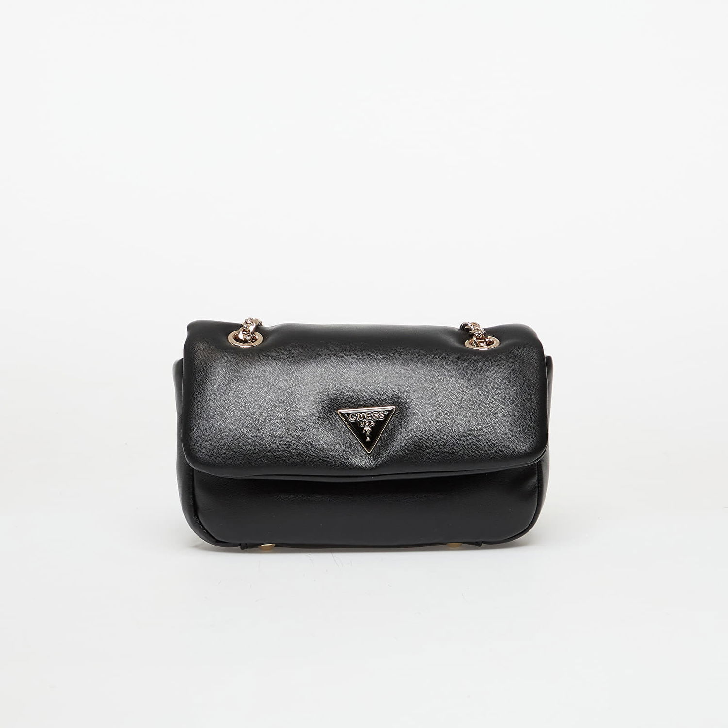Чанта през рамо GUESS Sunetra Mini Convertible Crossbody Flap Bag Черно | HWNG7534780-BLA, 0