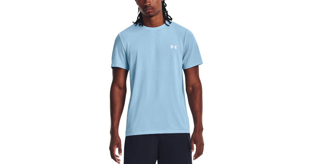 Тениска Under Armour Seamless Stride Синьо | 1375692-490, 1