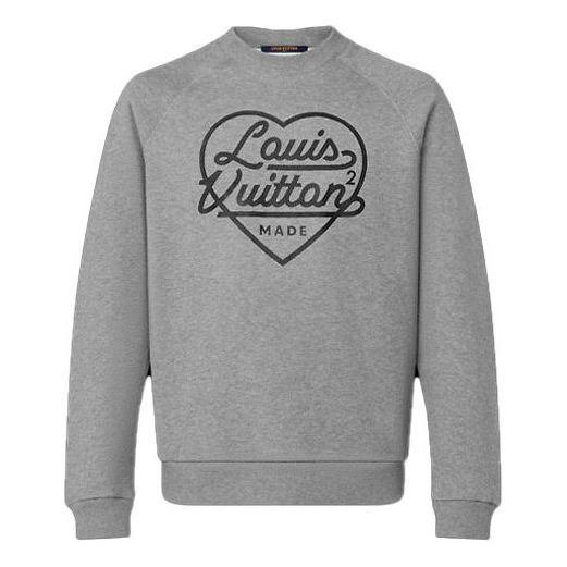 Пуловер Louis Vuitton NIGO2 Crossover LV2 Large Love Logo Pullover Сиво | 1A9GLT