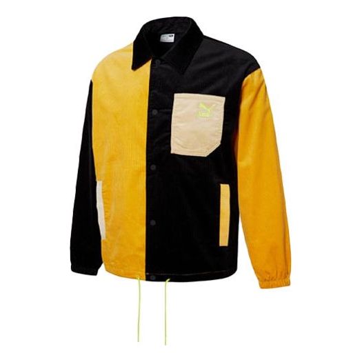 Яке Puma Cord Coach Jacket Жълто | 534752-01