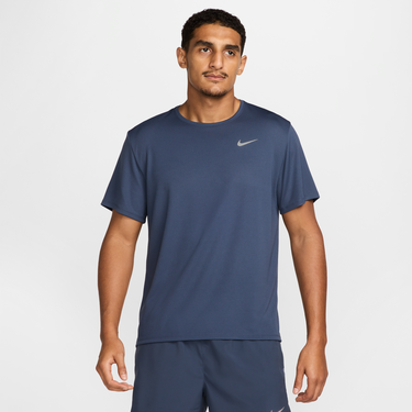 Тениска Nike Miler Dri-FIT UV Short-Sleeve Running T-Shirt Тъмно синьо | DV9315-437, 1