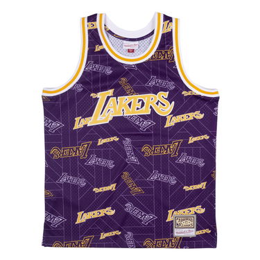Фланелка Mitchell & Ness LA Lakers Swingman Jersey Лилаво | MSPOBW19081-LALPTPR, 1
