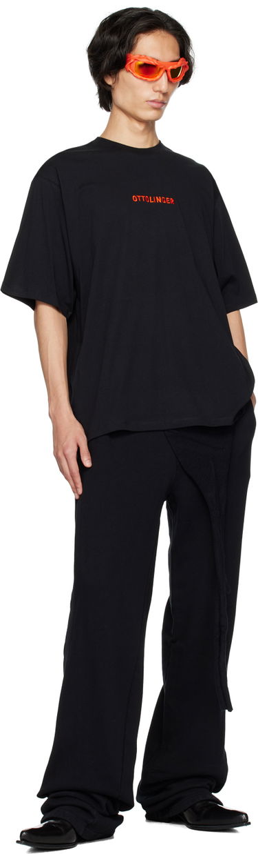 Тениска Ottolinger Ottolinger Embroidered Tee Черно | 1501909, 3