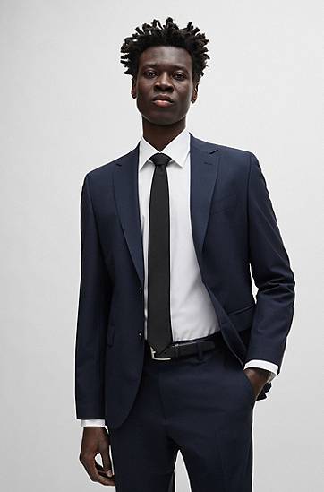 Колани BOSS BOSS Nappa Leather Belt with Buckle Черно | 50481068, 1