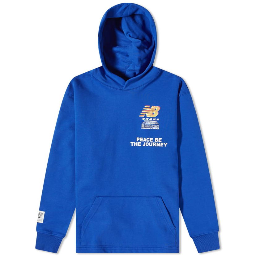 Суитчър New Balance Salehe Bembury PBJ Bembury Hoodie Синьо | MT11565-UVB
