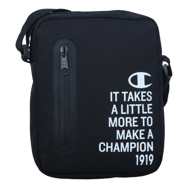 Чанта за кръста Champion Crossbody Bag with Zippered Pocket Черно | CHE231M109-01, 0