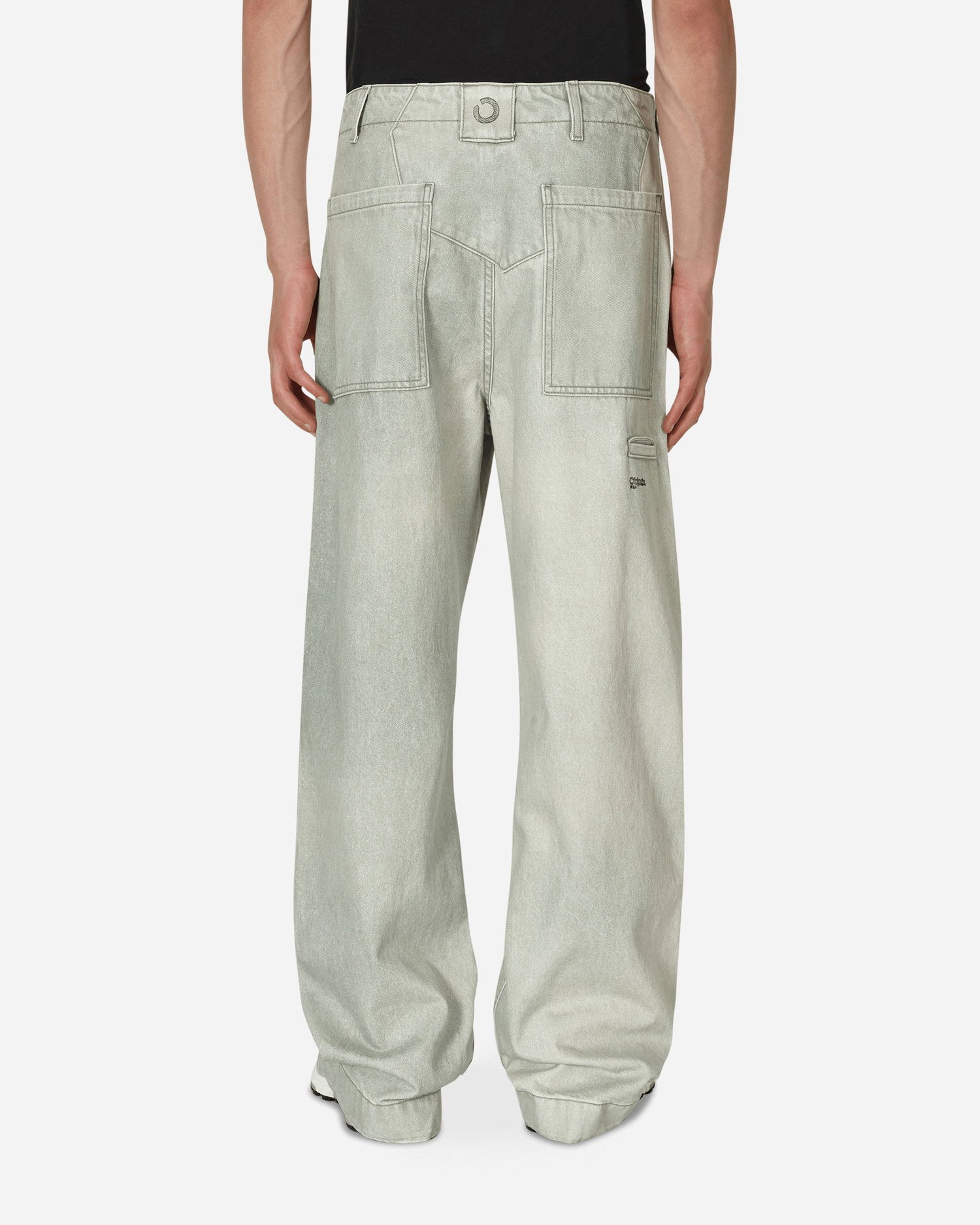 Дънки Objects IV Life Wide Leg Denim Pants Зелено | 001-303-01-0422 PATGRN, 1