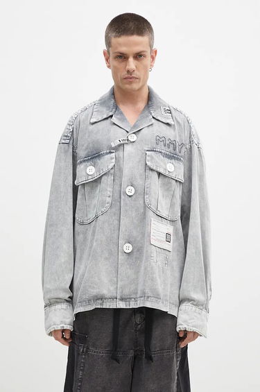 Риза Maison MIHARA YASUHIRO Relaxed Denim Shirt Сиво | A13SH082, 0