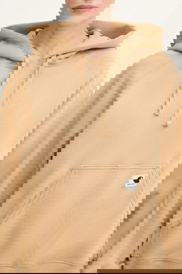 Суитчър Carhartt WIP Plain Hooded Hudson Hoodie Бежово | I035137.07E5F, 3