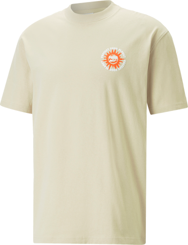 Тениска Puma Puma DOWNTOWN Graphic T-Shirt Бежово | 539181-088, 0