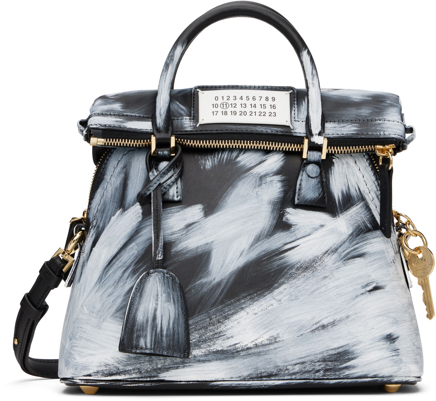 Дамска чанта Maison Margiela Mini 5AC Classique Bianchetto Bag Бяло | S56WG0082 P7246, 0
