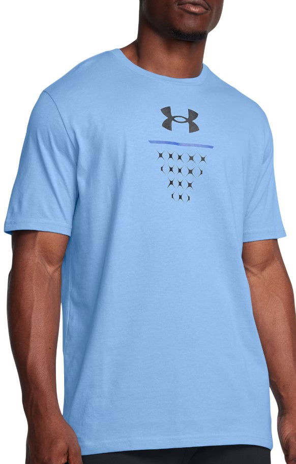 Тениска Under Armour Basketball Graphic Short Sleeve T-Shirt Синьо | 1382855-465, 0