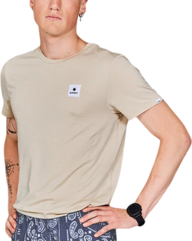 Тениска Saysky Saysky Statement Pace T-Shirt Бежово | mmrss05c8002, 0