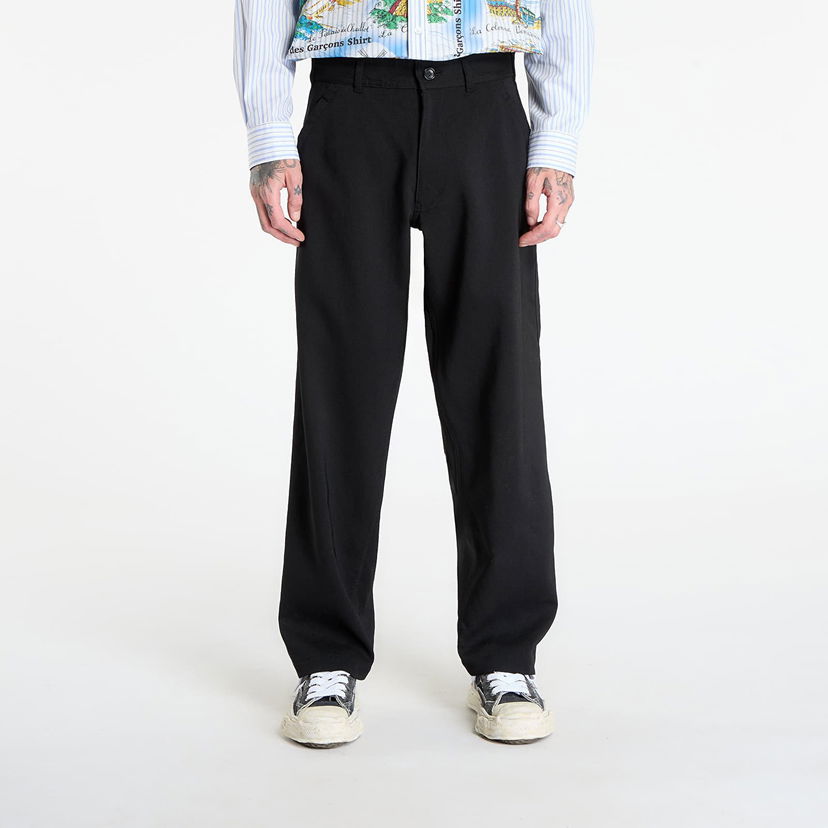 Панталони Comme des Garçons Comme des Garçons SHIRT Trousers With Patch Pockets Черно | FP-P501-W25 Black
