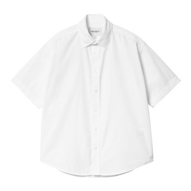 Риза Carhartt WIP S/S Jaxon Shirt Бяло | I033080_0MG_XX, 1