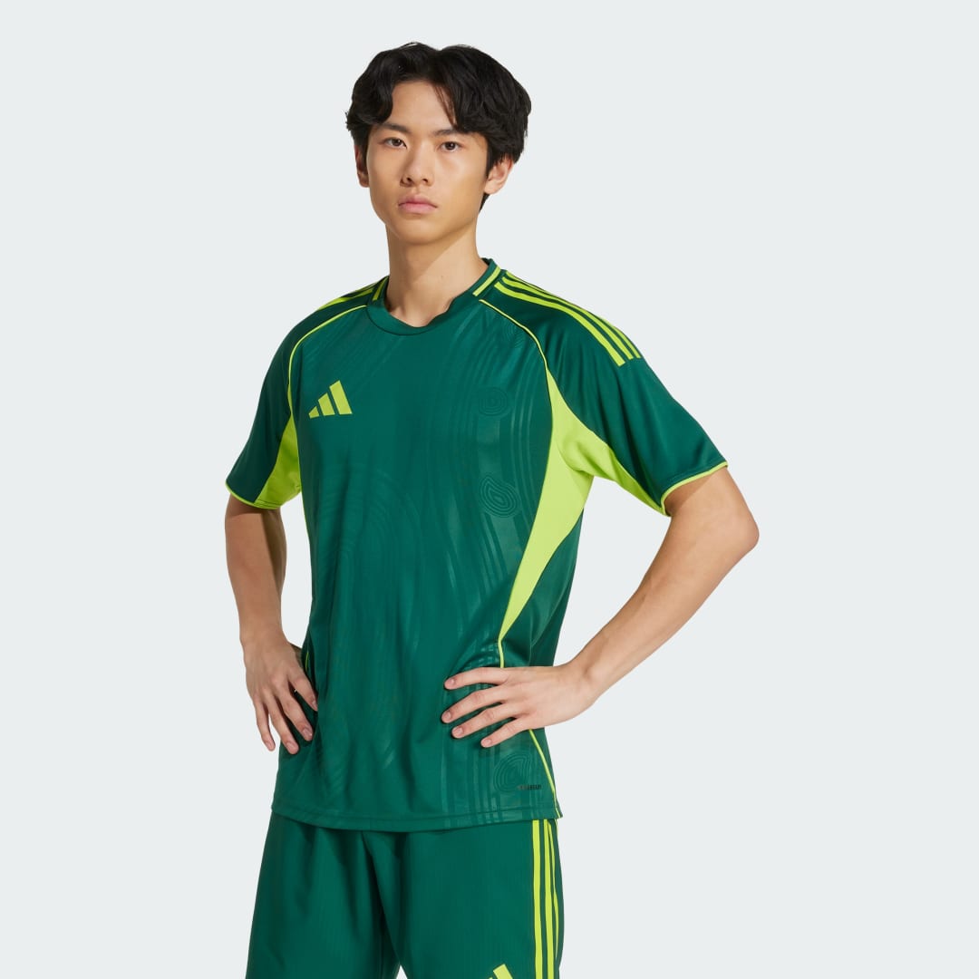 Фланелка adidas Performance Tiro 25 Competition Match Earth Day Jersey Зелено | JJ2502, 0