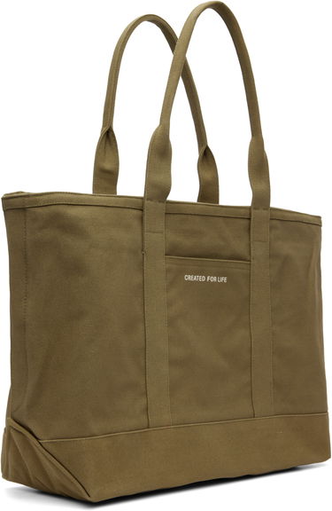 Голяма пазарска чанта NORSE PROJECTS Norse Projects Stefan Cotton Canvas Tote Зелено | N95-0970, 2