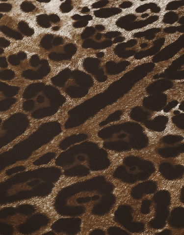Домашен декор Dolce & Gabbana Dolce & Gabbana Cotton Sateen Leopard Print Duvet Cover Кафяво | TCE049TCAKFUL003, 2