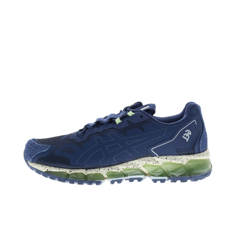 Кецове и обувки Asics Gel-Quantum 360 6 Thunder Blue Whisper Green (Women's) Тъмно синьо | 1202A166-400